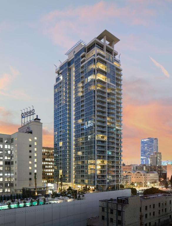 Level Downtown La South Olive Los Angeles Exterior foto