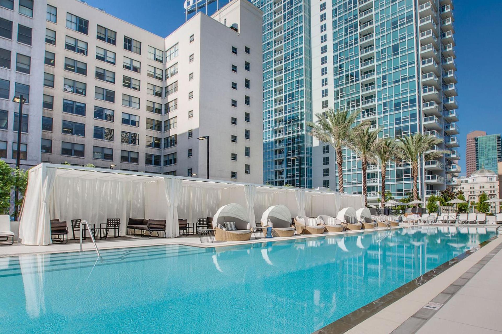 Level Downtown La South Olive Los Angeles Exterior foto