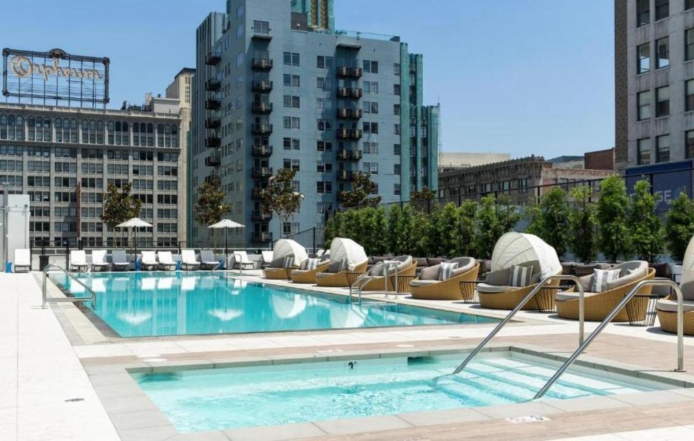 Level Downtown La South Olive Los Angeles Exterior foto